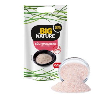 Sól himalajska różowa drobna 2,2kg Duża Paka