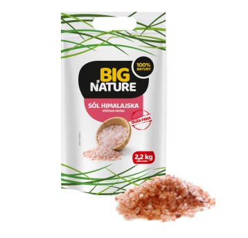 Sól himalajska różowa gruba 2,2kg Duża Paka