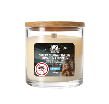Świeca soj. komary/meszki HOME 225g