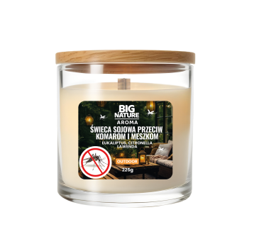 Świeca soj. komary/meszki OUTDOOR 225g