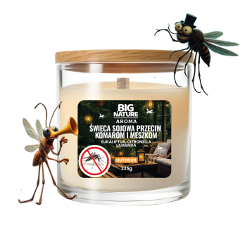 Świeca soj. komary/meszki OUTDOOR 225g