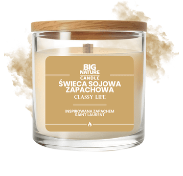 Świeca soj. zap. CLASSY LIFE (insp. Saint L.) 150g