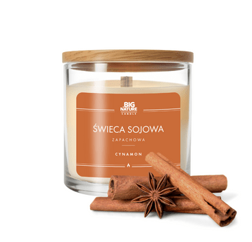 Świeca soj. zap. CYNAMON 150g