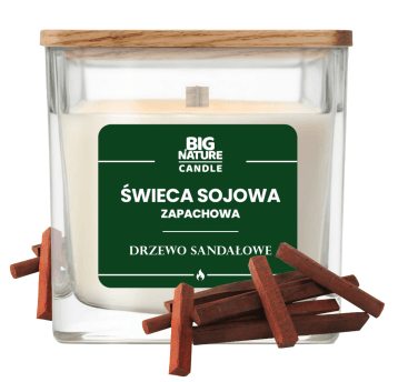 Świeca soj. zap. DRZEWO SANDAŁOWE 220g
