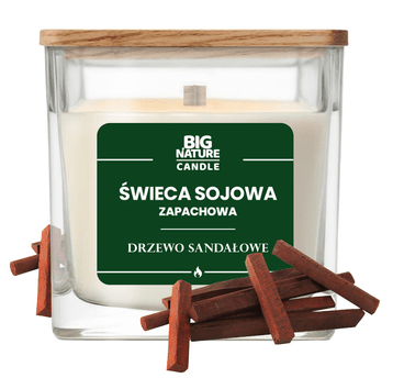 Świeca soj. zap. DRZEWO SANDAŁOWE 220g