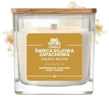 Świeca soj. zap. GOLDEN BLOOM (insp. Dior J.) 220g