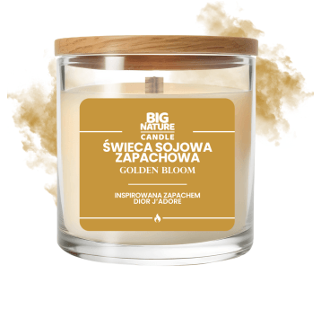 Świeca soj. zap. GOLDEN BLOOM (insp. Dior J.) 225g