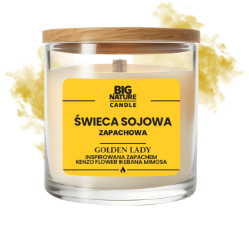Świeca soj. zap. GOLDEN LADY (insp. Kenzo Fl) 225g