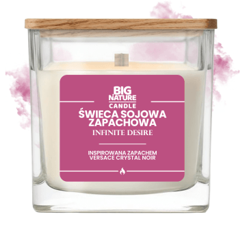 Świeca soj. zap. INFINITE DESIRE (insp. Vers) 220g