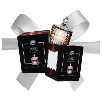 Świeca soj. zap. insp. BLACK OPIUM 240g PREZENT