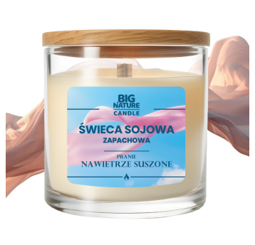 Świeca soj. zap. PRANIE NA WIETRZE SUSZONE 155g