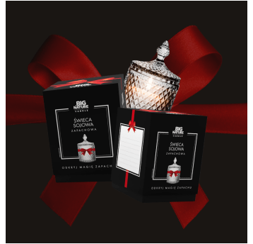 Świeca soj. zap. PURE PASSION (D. F.) 115g PREZENT