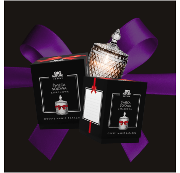 Świeca soj. zap. SWEET TEMPTATION 115g PREZENT