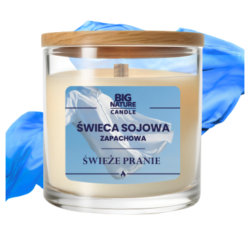 Świeca soj. zap. ŚWIEŻE PRANIE 155g