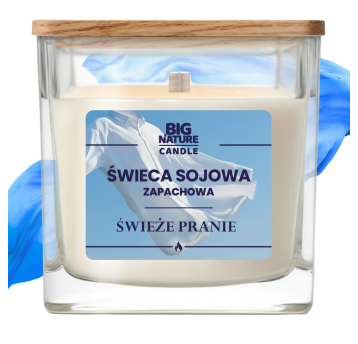 Świeca soj. zap. ŚWIEŻE PRANIE 220g