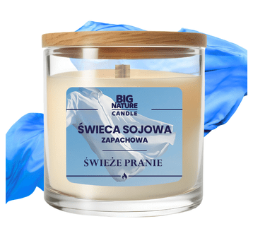 Świeca soj. zap. ŚWIEŻE PRANIE 225g