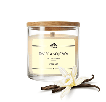 Świeca soj. zap. WANILIA 150g