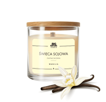 Świeca soj. zap. WANILIA 215g