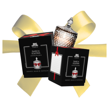 Świeca soj. zap. WANILIA 240g PREZENT