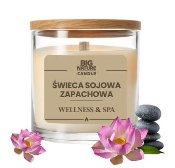Świeca soj. zap. WELLNESS & SPA 225g