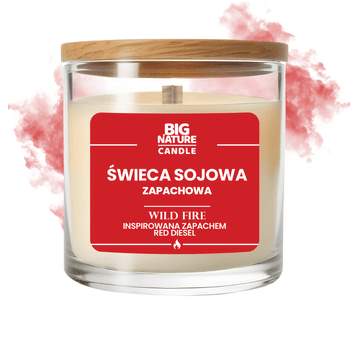 Świeca soj. zap. WILD FIRE (insp. Red Diesel) 155g