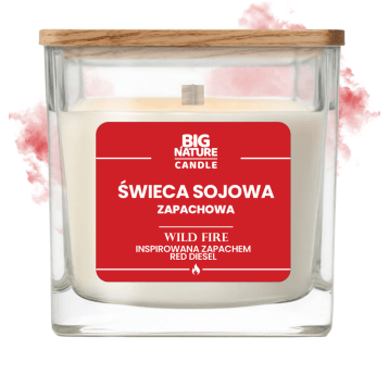 Świeca soj. zap. WILD FIRE (insp. Red Diesel) 220g