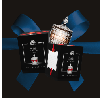 Świeca soj. zap. WILD SPIRIT (Dior S) 115g PREZENT