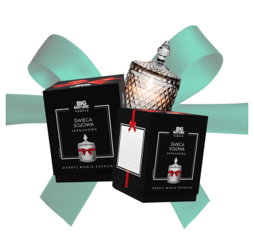 Świeca soj. zap. ZAPACH ŚWIĄT 115g PREZENT