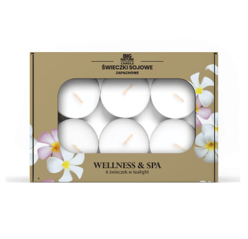 Świeczki soj. zap. teal. WELLNESS&SPA 60g