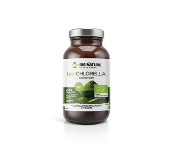 Tabletki Chlorella BIO 200 szt-80g SUPLEMENT DIETY