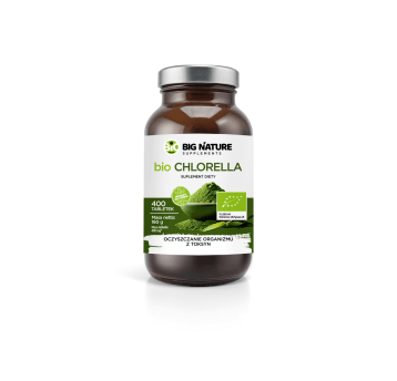 Tabletki Chlorella BIO 400 szt-160g SUPLEMENT