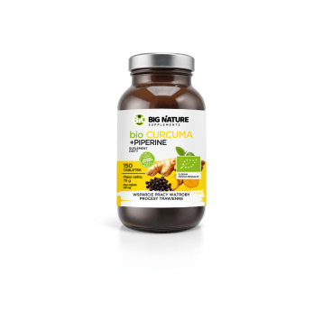 Tabletki Curcuma+Piperine BIO 150 szt-75g