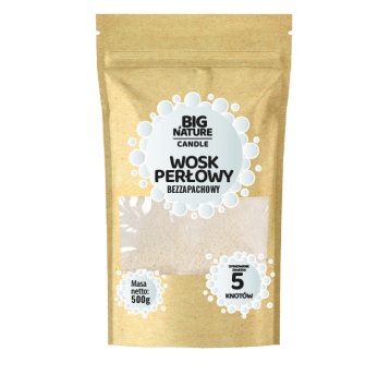 Wosk Perłowy Biały 500g