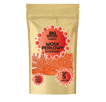 Wosk Perłowy Koralowy 500g