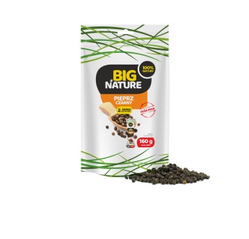 Zapas Pieprz czarny ziarno 160g Duża Paka