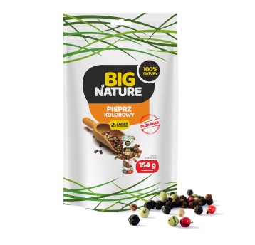 Zapas Pieprz kolorowy 154g Duża Paka