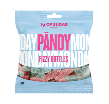 Żelki Pandy Fizzy Bottles 50g