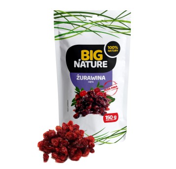 Żurawina suszona cięta 150g Duża Paka
